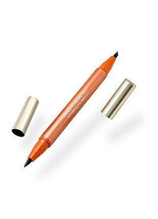 Подводка маркер водостойкая create your balance waterproof eyeliner duo