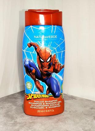 Гель для душа та шампунь 2 в 1 marvel spiderman 250 мл.