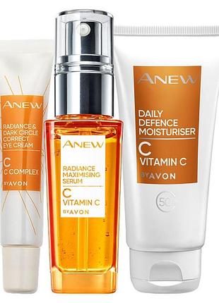 Набор «максимальное сияние» avon anew