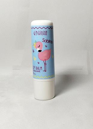 Дитячий бальзам для губ colour intense sabina vitamin a малина с перломутром