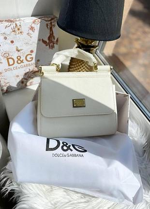 Брендовая городская сумка через плечо для женщины дольче габбана кожаная сумочка dolce gabbana для девушки