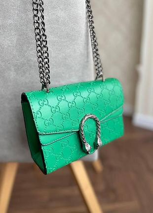 Брендова міська сумка клатч через плече для жінки гуччі жіноча сумка міні gucci шкіряна сумочка для дівчини