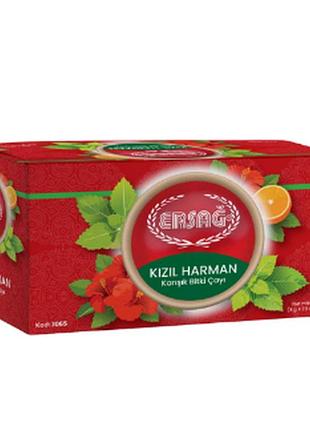 Травяной чай ersag kizil harman, красный купаж