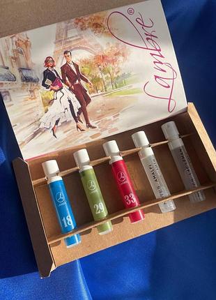 Набор пробников мужских духов ламбре / набор пробников мужской парфюмерии ламбре / lambre набор духов