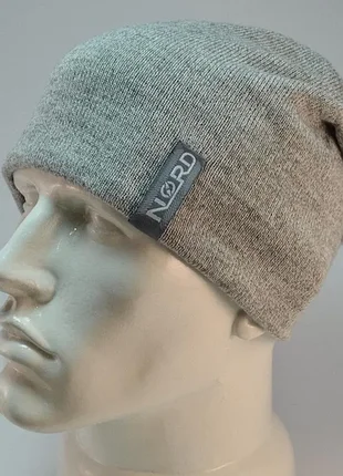 Зимова шапка з відворотом,  унісекс