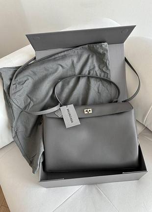 Брендовая женская сумка баленсиага кожаная большая сумка для женщины balenciaga rodeo премиум качество