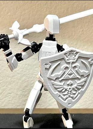 Робот конструктор, подвижная фигурка, игрушка, сувенир dummy 13, lucky 13, дими 13