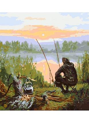 Картина по номерам отдых у реки тм идейка 40 х 50 см кно2241