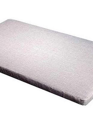 Дитячий матрац з лляним наповнювачем 70х140х5 см. сірий