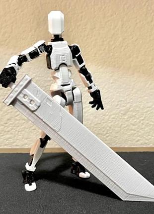 Детская игрушка робот фигурка дими 13 титан 13 с мечом бастер final fantasy vii