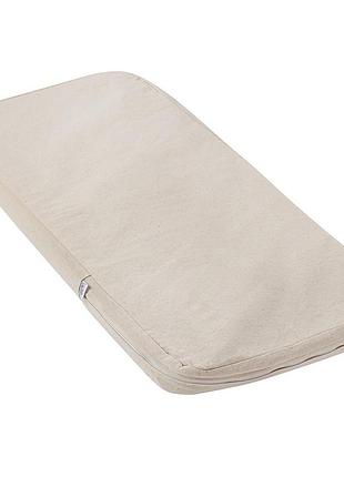 Лляний матрас в льлюку lintex 40х90х5 см кремовий