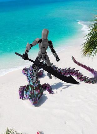 Подвижный робот, шарнирная фигурка, dummy 13, дими 13