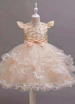 Праздничное платье на день рождения выпуск выпуск выпускное новогоднее утро новый год Раздвоенно Николая