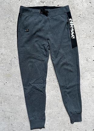 Спортивні штани чоловічі ellesse трикотажні теплі зимні оригінал