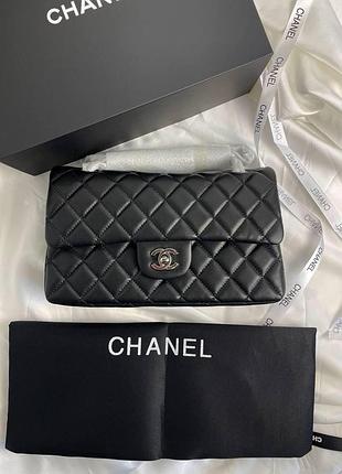 Кожаная городская сумочка для девушки chanel брендовая сумка через плечо для женщины шанель
