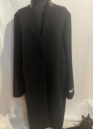 Стильне шикарне пальто напівшерстяне superdry