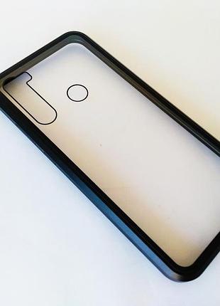 Магнітний чохол для xiaomi redmi note 8т чехол на редми ноут 8т с закаленным стеклом