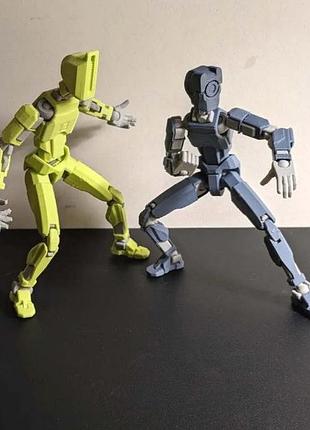 Робот конструктор, подвижная фигурка, игрушка, сувенир dummy 13, lucky 13, дими 13