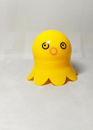 Дитячий бальзам для губ зволожувальний magic your life lip balm осміножик жовтий