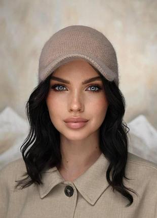 Кепка ангора розмір 55-57см
