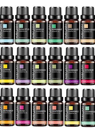 Эфирное масло mayjam - иланг иланг 10ml натуральное премиум 10мл для увлажнителя бани сауны ванной