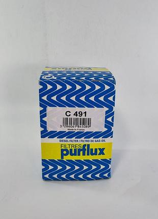 Фильтр топливный renault master/movano/trafic/vivaro 1,9-3,0 dci, c491