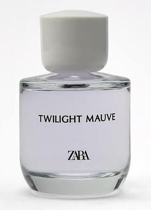 Жіноча парфумована вода zara twilight mauve 90 мл — свіжий квітково-фруктовий аромат з нотами яблука, фіалки