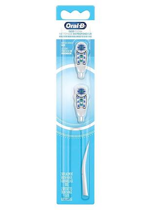 Змінні насадки oral-b deep clean battery powered toothbrush replacement heads