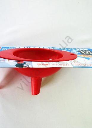 Набор воронок пластмассовых из 2-х, d1 8cm., d2 10cm forkopt