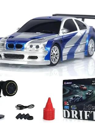 Дріфт машинка bmw m3 gtr на пульті управління, легендарна машинка з гри need for speed: most wanted