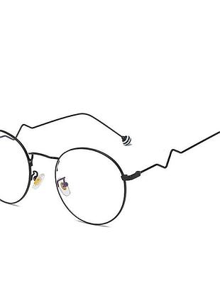 Имиджевые очки круглые iboode black