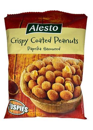 Арахис в хрустящей оболочке alesto со вкусом паприки 200 г