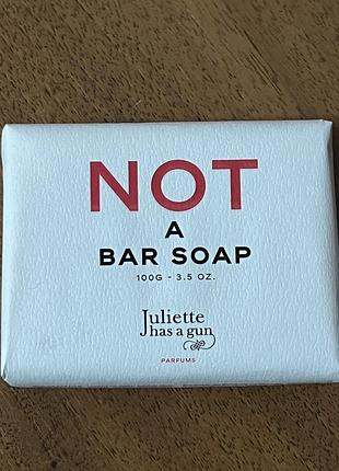 Juliette has a gun not a bar soap