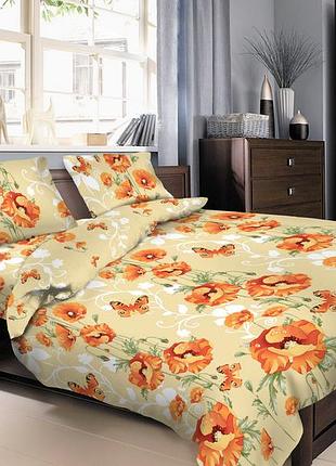 Постельное белье бязь маки 11275 zastelli двуспальный