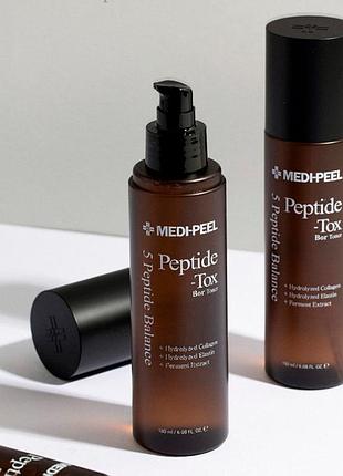 Омолаживающий тонер с пептидами medi-peel peptide-tox bor toner