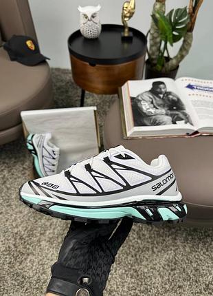 Salomon xt-6 white black mint