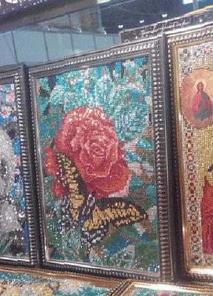 Картина алмазная живопись diamond mosaic