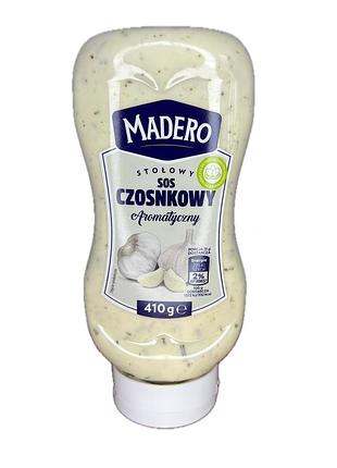Соус madero чесночный ароматный 410 г
