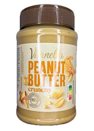 Арахисовая паста хрустящая vitanella peanut butter crunchy 450 г