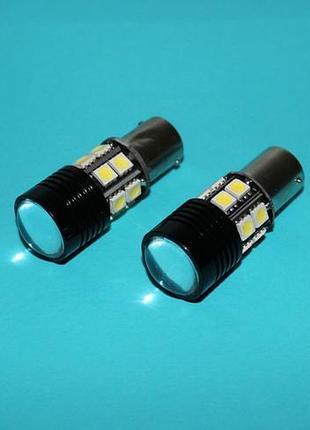 Светодиодная лампа s25-1156-7w+10led двухконтактная