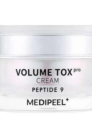 Обновленный омолаживающий крем с пептидами medi-peel peptide 9 volume tox cream pro