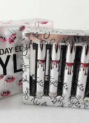 Набір помад 6 в 1 holiday edition