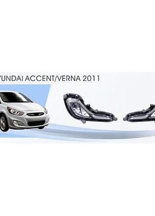 Фари дод. модель hyundai accent 2010-15/hy-485/881-12v27w/ел.проводка