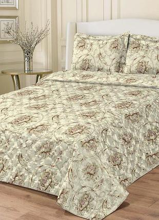 Покрывало стеганое 145х205см лилия zastelli