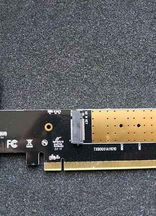 Адаптер nvme m2 ssd ngff на pci-e 3.0 x16 (новый)