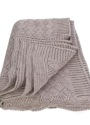 Плед вязанный 140х180см doros мокко soundsleep