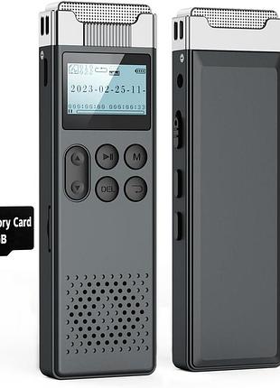 Цифровий диктофон limenamics 80 гб з голосовою активацією та відтворенням