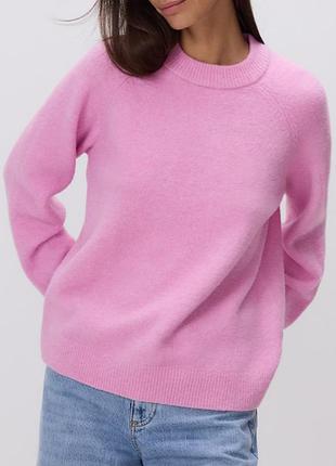Светр джемпер рожевого кольору