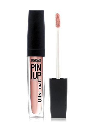 Блеск для губ luxvisage pin up ultra matt №20 - pink sand