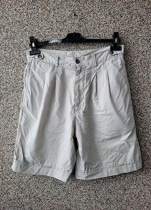 Тонкие шорты женские высокая посадка, бермуды